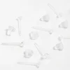 Plastic Sensitive Silicone Earrings