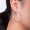 Silver Diamante Multi Hoop Earring Pack