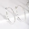 Silver Diamante Multi Hoop Earring Pack