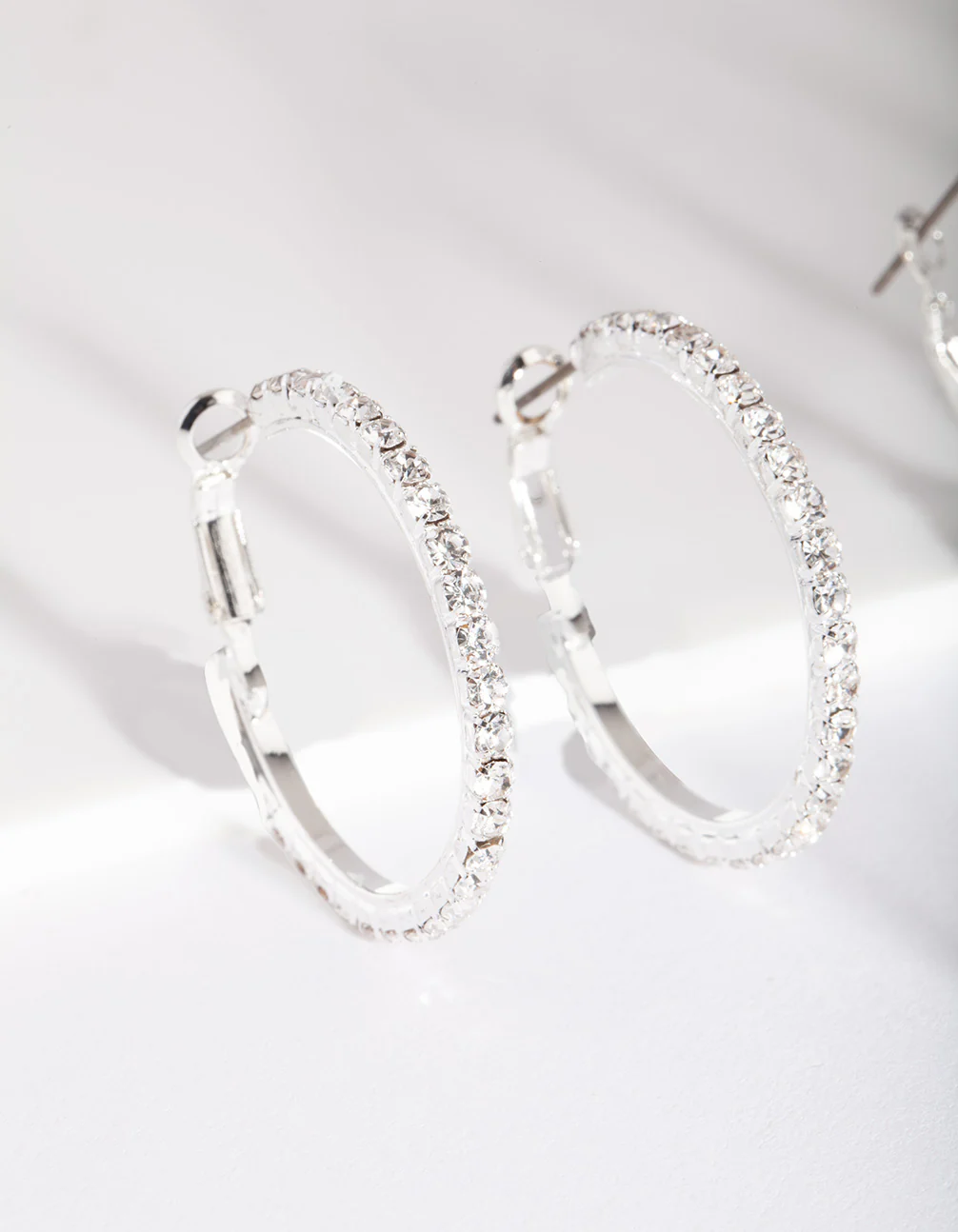 Silver Diamante Multi Hoop Earring Pack