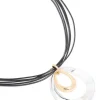 1003-mixed-metal-double-circle-pendant-necklace-1.webp Mixed Metal Double Circle Pendant Necklace