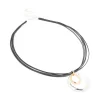 1003-mixed-metal-double-circle-pendant-necklace-2.webp Mixed Metal Double Circle Pendant Necklace