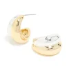 1004-mixed-metal-plated-chubby-stud-earrings-2.webp Mixed Metal Plated Chubby Stud Earrings