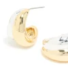1004-mixed-metal-plated-chubby-stud-earrings-4.webp Mixed Metal Plated Chubby Stud Earrings