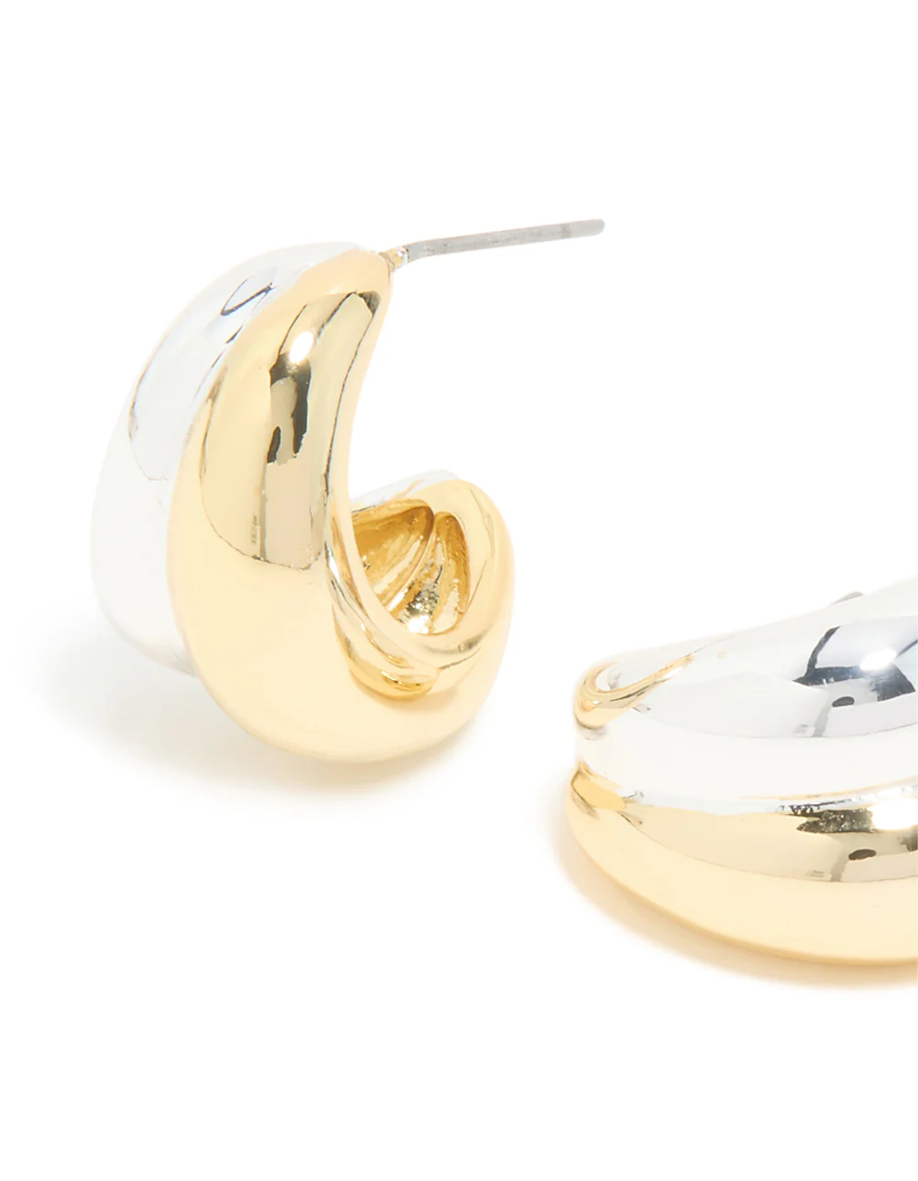 1004-mixed-metal-plated-chubby-stud-earrings-4.webp Mixed Metal Plated Chubby Stud Earrings