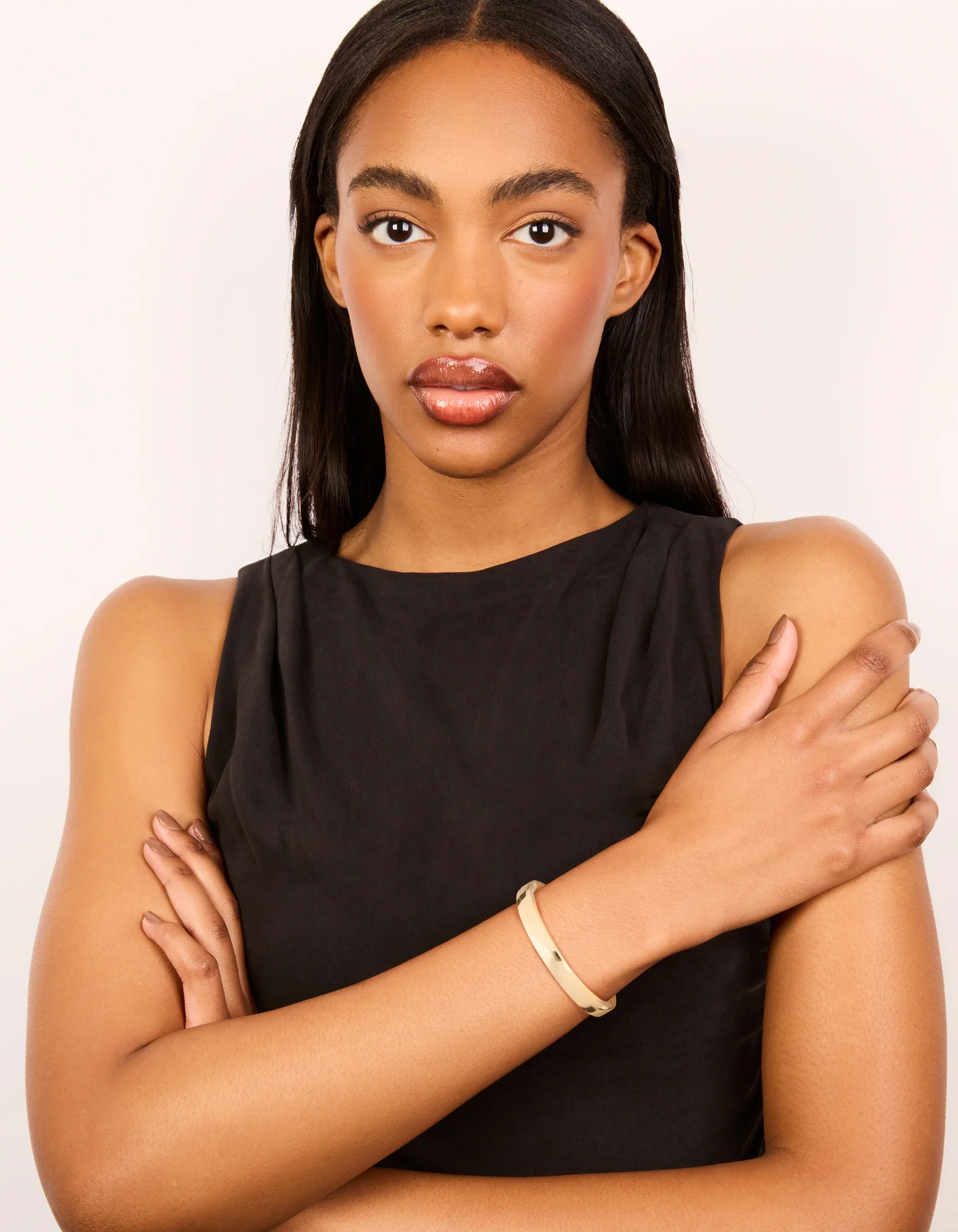 1005-mixed-metal-plated-half-flat-hinged-bangle-3.webp Mixed Metal Plated Half Flat Hinged Bangle