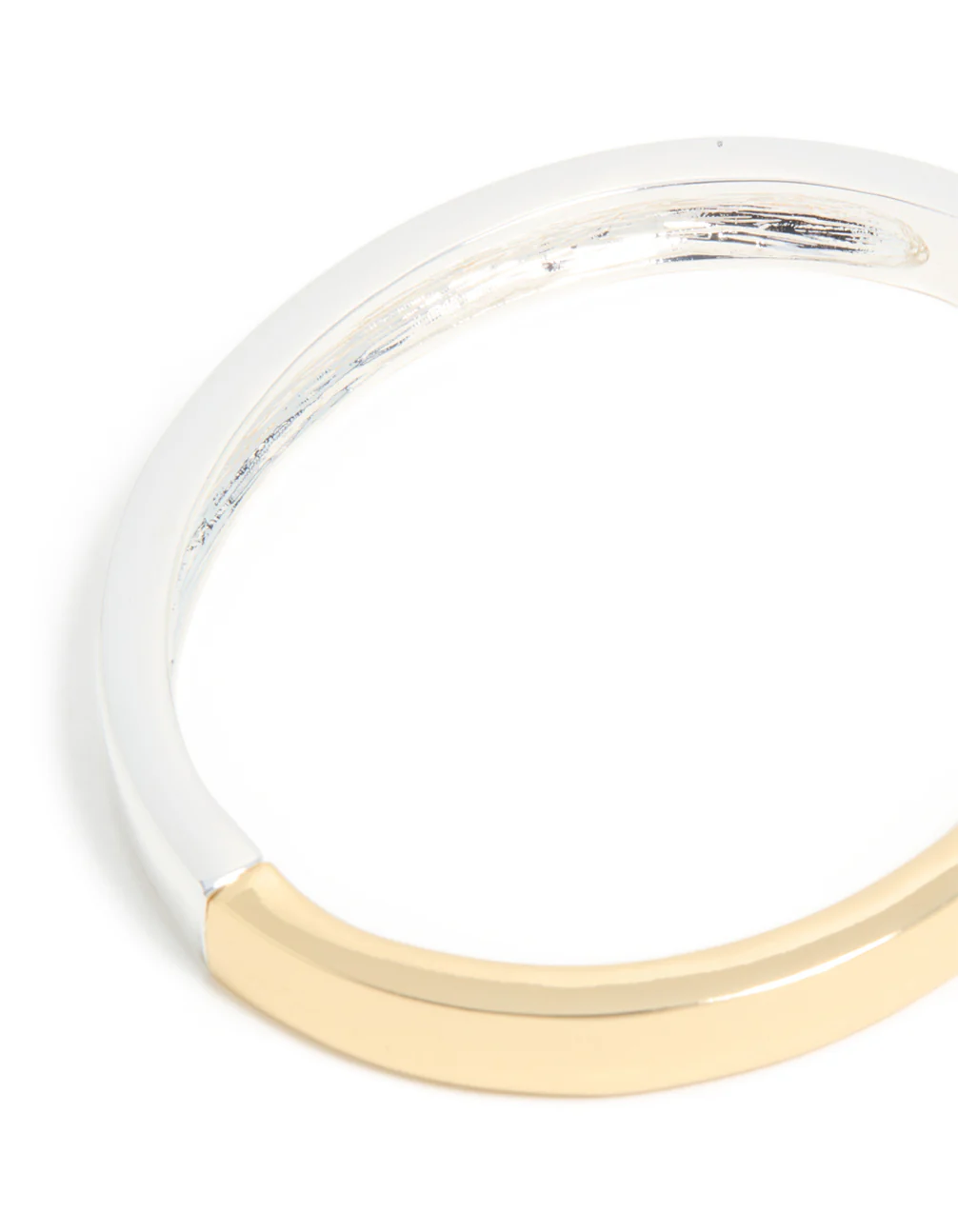 1005-mixed-metal-plated-half-flat-hinged-bangle-5.webp Mixed Metal Plated Half Flat Hinged Bangle