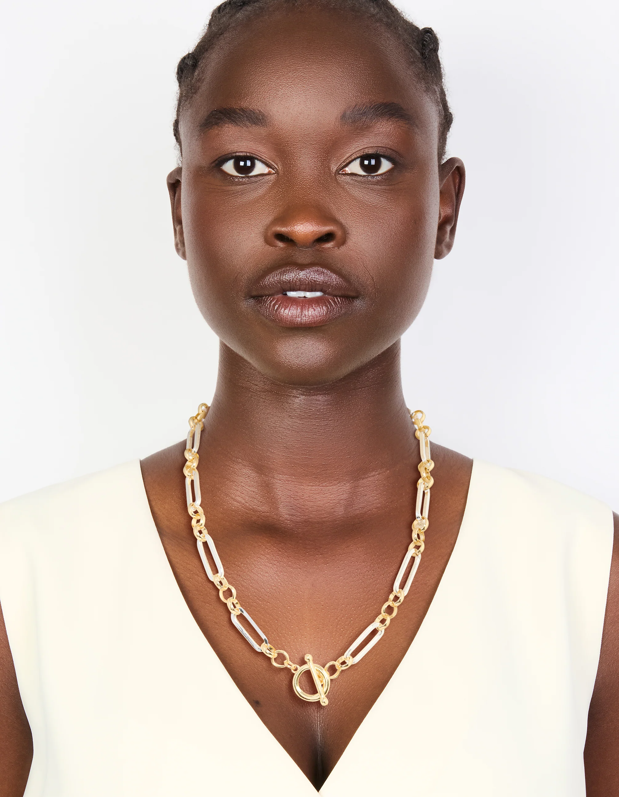 1008-mixed-metal-plated-link-chain-necklace-3.webp Mixed Metal Plated Link Chain Necklace