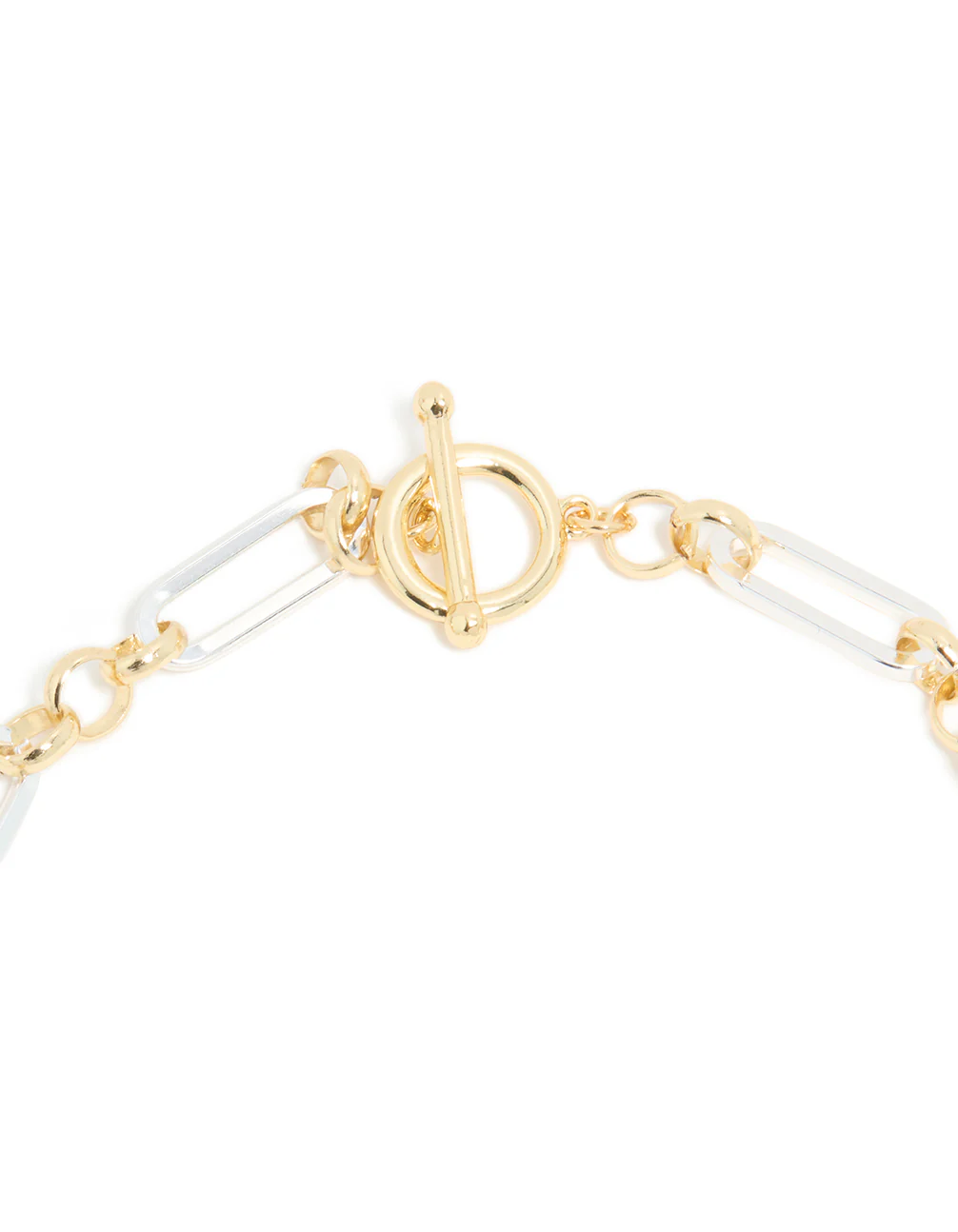 1008-mixed-metal-plated-link-chain-necklace-5.webp Mixed Metal Plated Link Chain Necklace