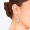 101-rose-gold-diamante-multi-leaf-earrings-2.webp Rose Gold Diamante Multi Leaf Earrings