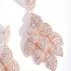101-rose-gold-diamante-multi-leaf-earrings-4.webp Rose Gold Diamante Multi Leaf Earrings