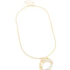 1012-mixed-metal-plated-textured-double-oval-pendant-necklace-4.webp Mixed Metal Plated Textured Double Oval Pendant Necklace