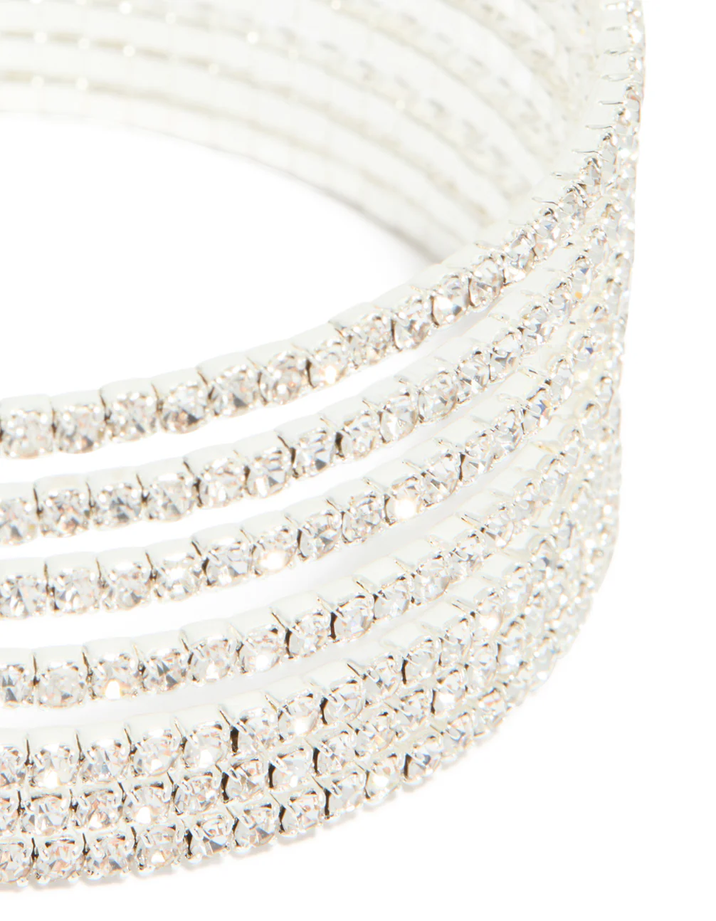 102-silver-diamante-shiny-seven-layered-wrist-cuff-2.webp Silver Diamante Shiny Seven Layered Wrist Cuff