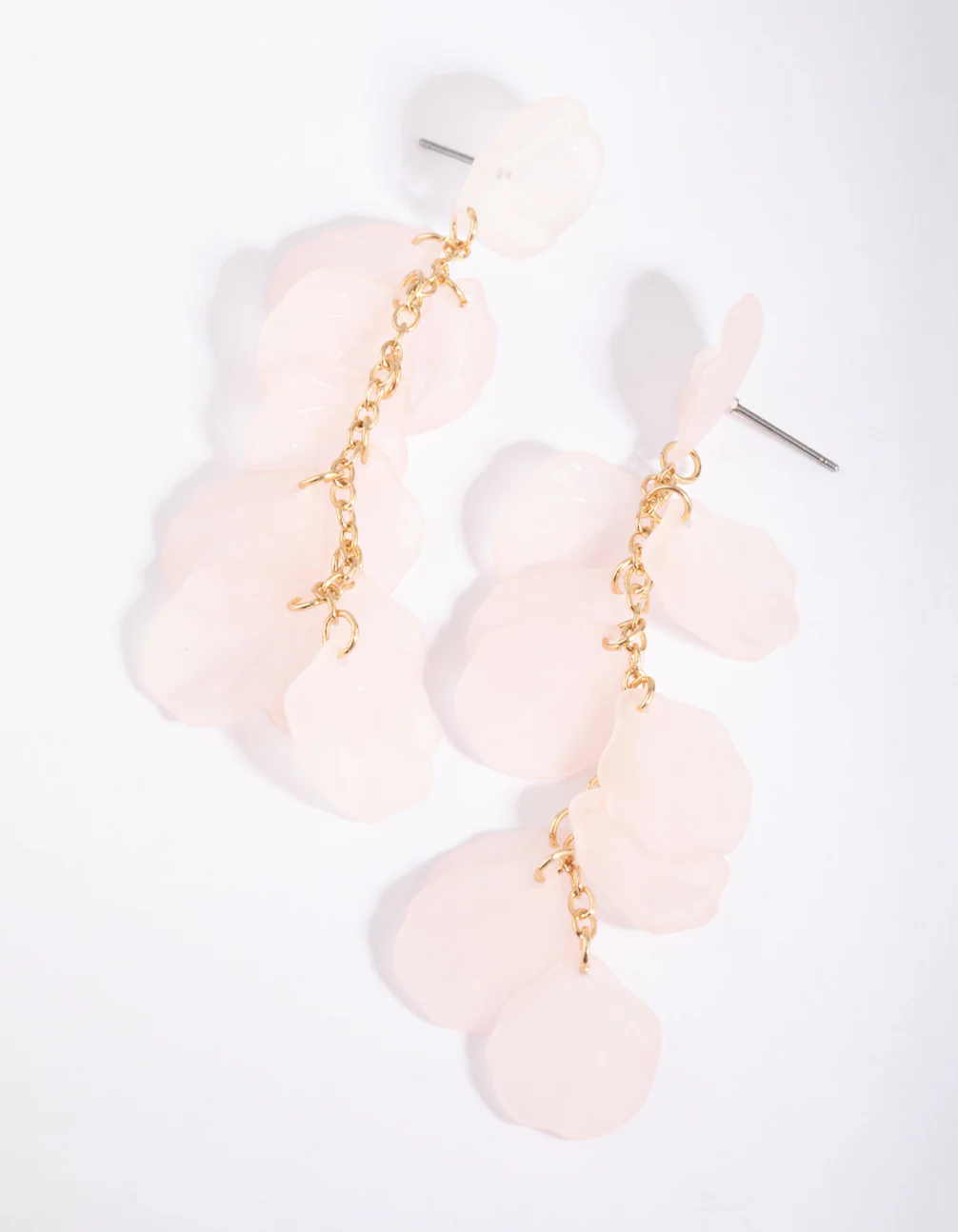 1022-pink-chain-leaves-drop-earrings-1.webp Pink Chain & Leaves Drop Earrings