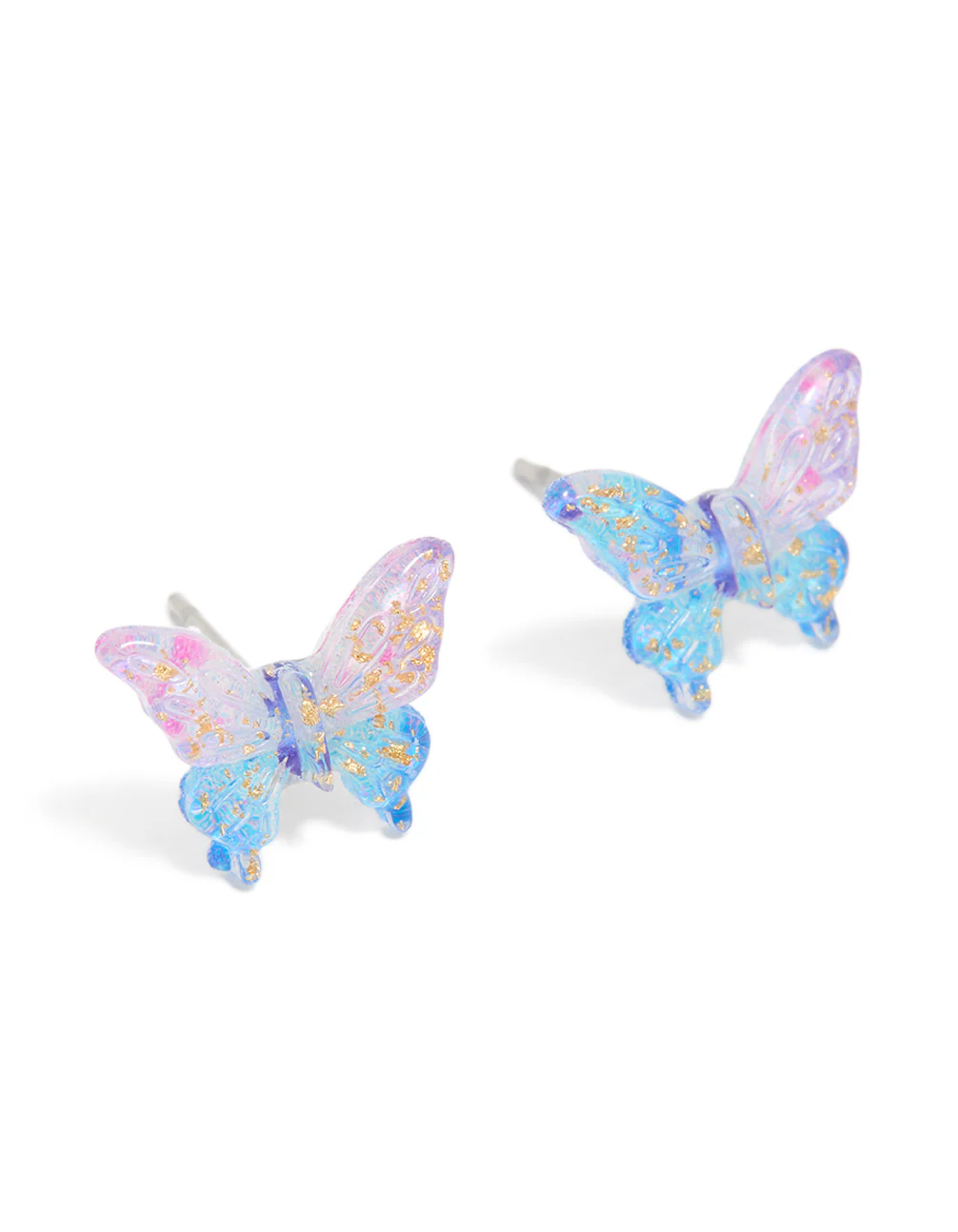 1025-purple-ombre-butterfly-stud-earrings-2.webp Purple Ombre Butterfly Stud Earrings
