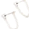 1037-silver-ball-chain-jacket-earrings-2.webp Silver Ball & Chain Jacket Earrings