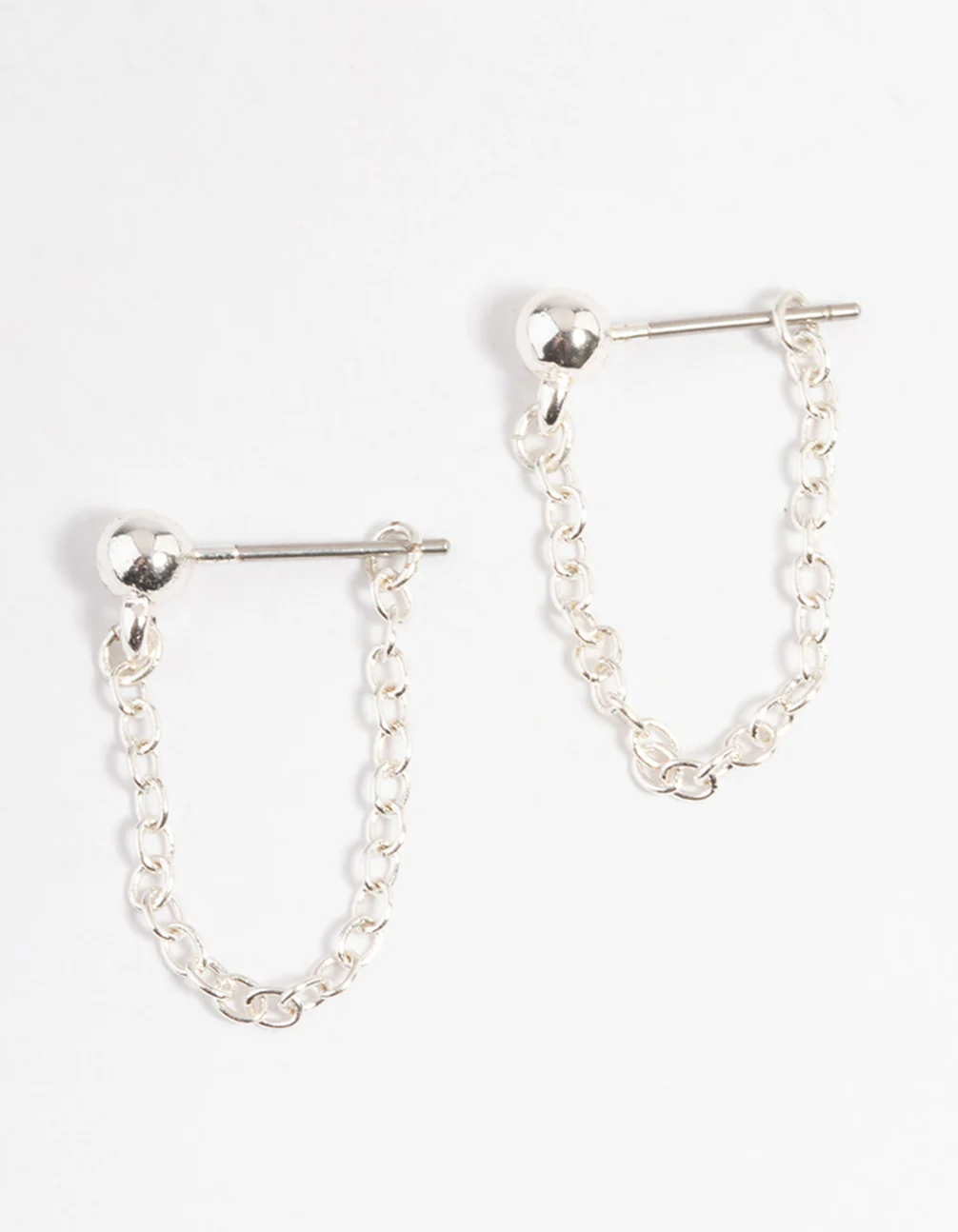 1037-silver-ball-chain-jacket-earrings-3.webp Silver Ball & Chain Jacket Earrings