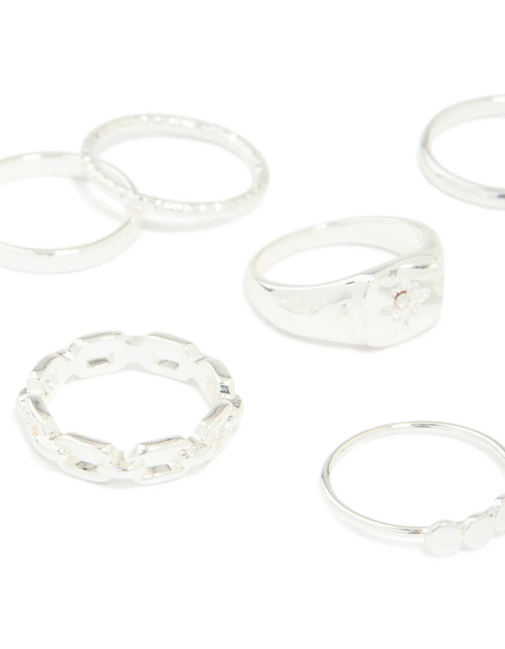 1042-silver-bubble-star-chain-rings-8-pack-2.webp Silver Bubble Star Chain Rings 8-Pack
