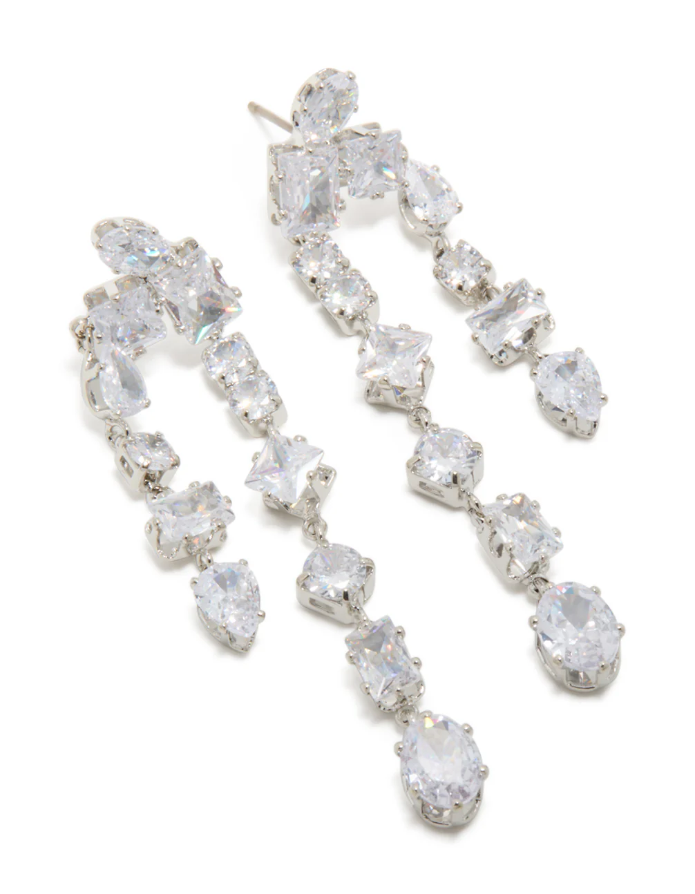 1051-silver-cubic-zirconia-multi-asymmetrical-drop-earrings-2.webp Silver Cubic Zirconia Multi Asymmetrical Drop Earrings