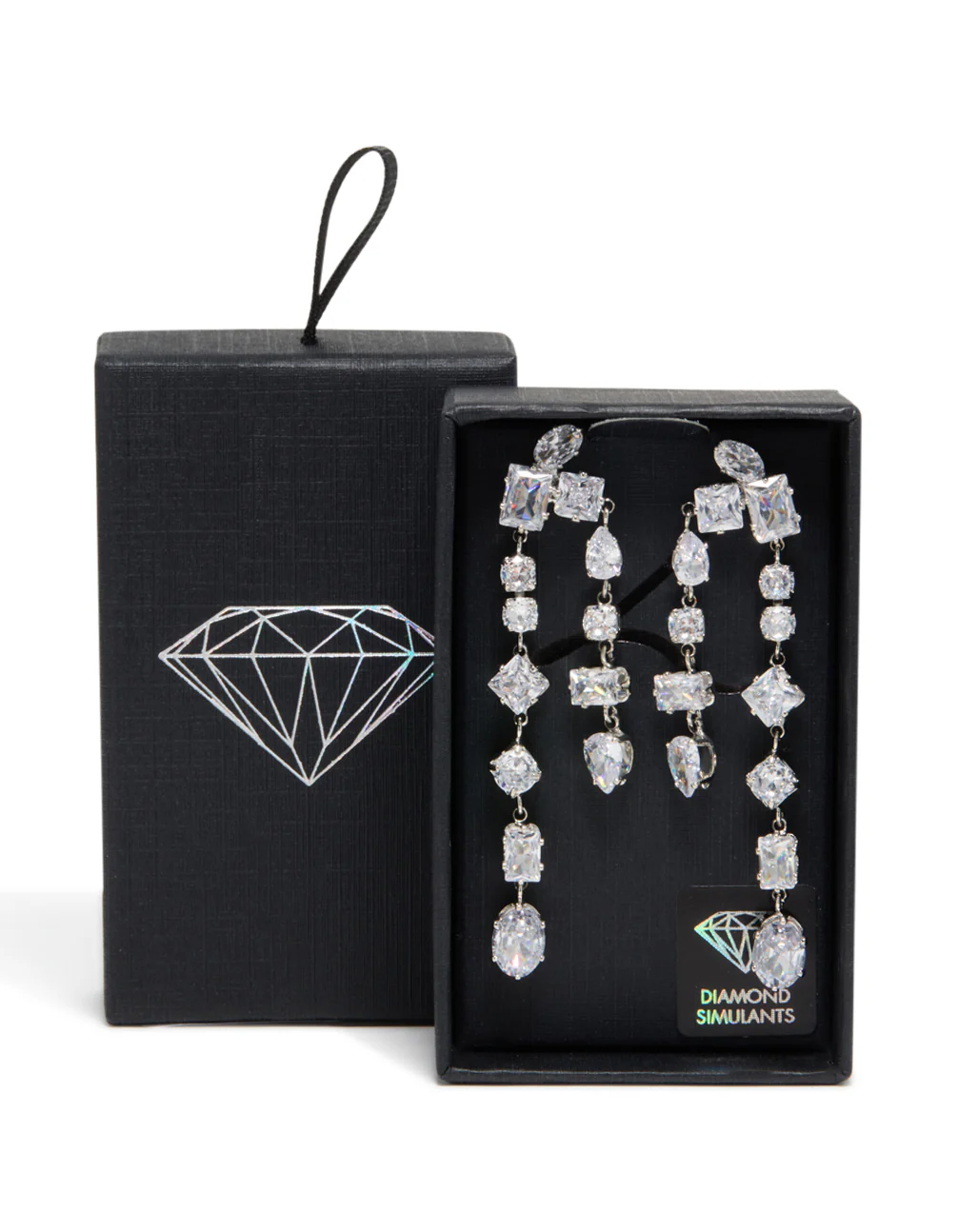 1051-silver-cubic-zirconia-multi-asymmetrical-drop-earrings-5.webp Silver Cubic Zirconia Multi Asymmetrical Drop Earrings