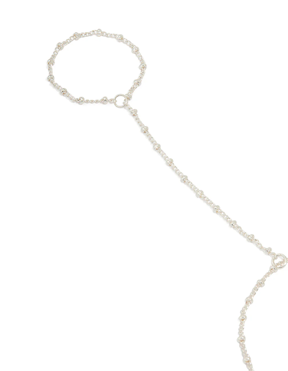 1054-silver-dainty-ball-hand-chain-2.webp Silver Dainty Ball Hand Chain