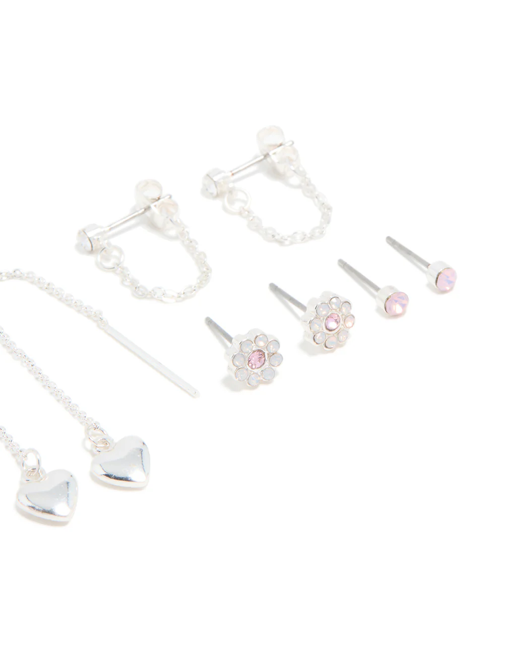 1055-silver-diamante-butterfly-stud-aearrings-8-pack-3.webp Silver Diamante & Butterfly Stud aEarrings 8-Pack