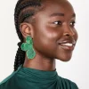 106-emerald-green-coated-metal-half-flower-petal-drop-earrings-3.webp Emerald Green Coated Metal Half Flower Petal Drop Earrings