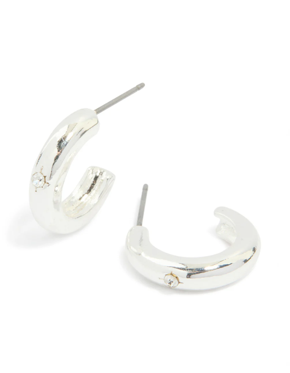 1063-silver-diamante-star-centre-bubble-open-hoop-earrings-1.webp Silver Diamante Star Centre Bubble Open Hoop Earrings