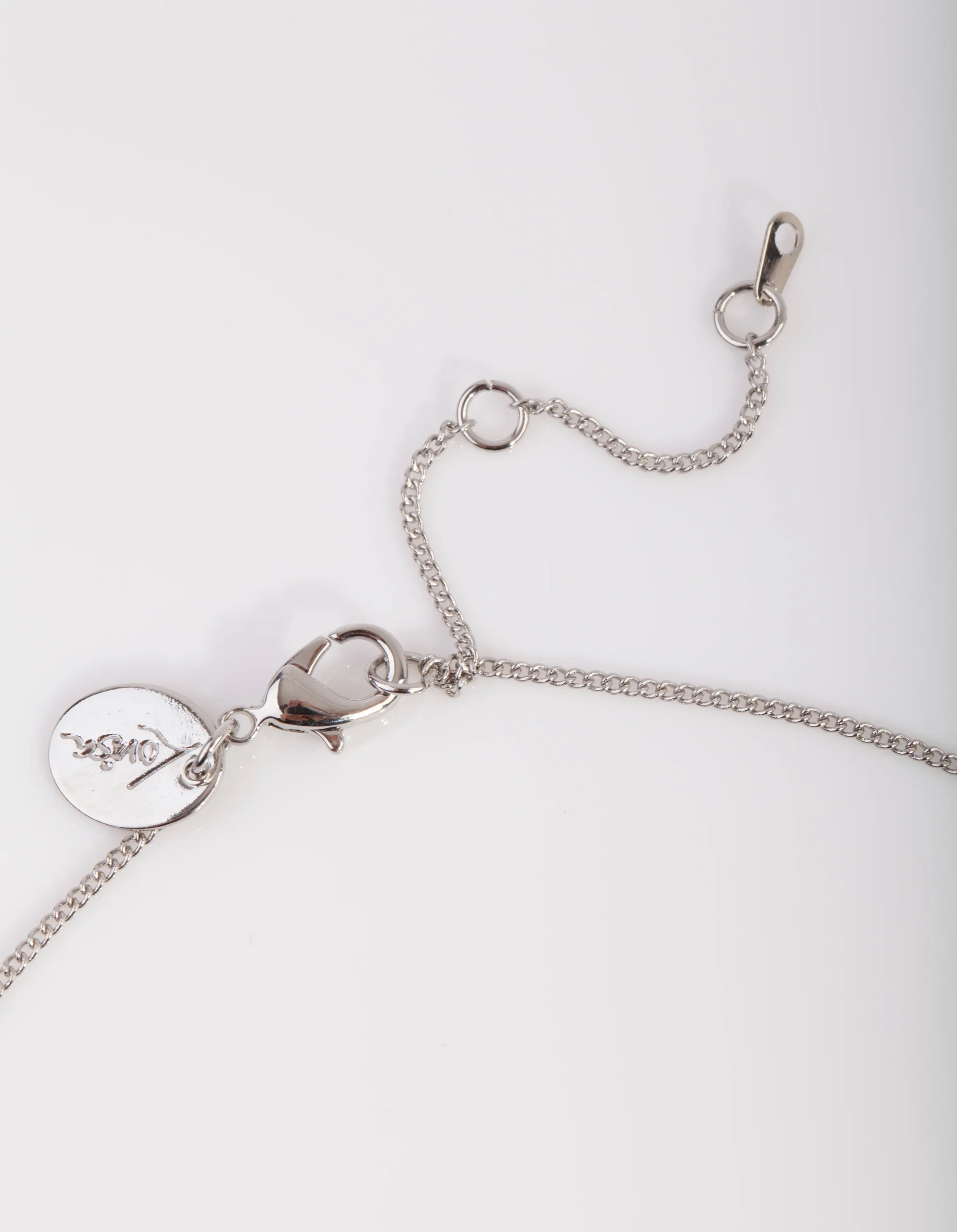 1069-silver-diamond-simulant-pave-cross-necklace-3.webp Silver Diamond Simulant Pave Cross Necklace