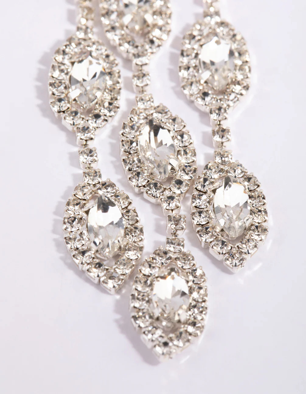 107-silver-diamante-statement-teardrop-earrings-3.webp Silver Diamante Statement Teardrop Earrings