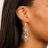 1072-silver-double-wire-flower-drop-earrings-1.webp Silver Double Wire Flower Drop Earrings
