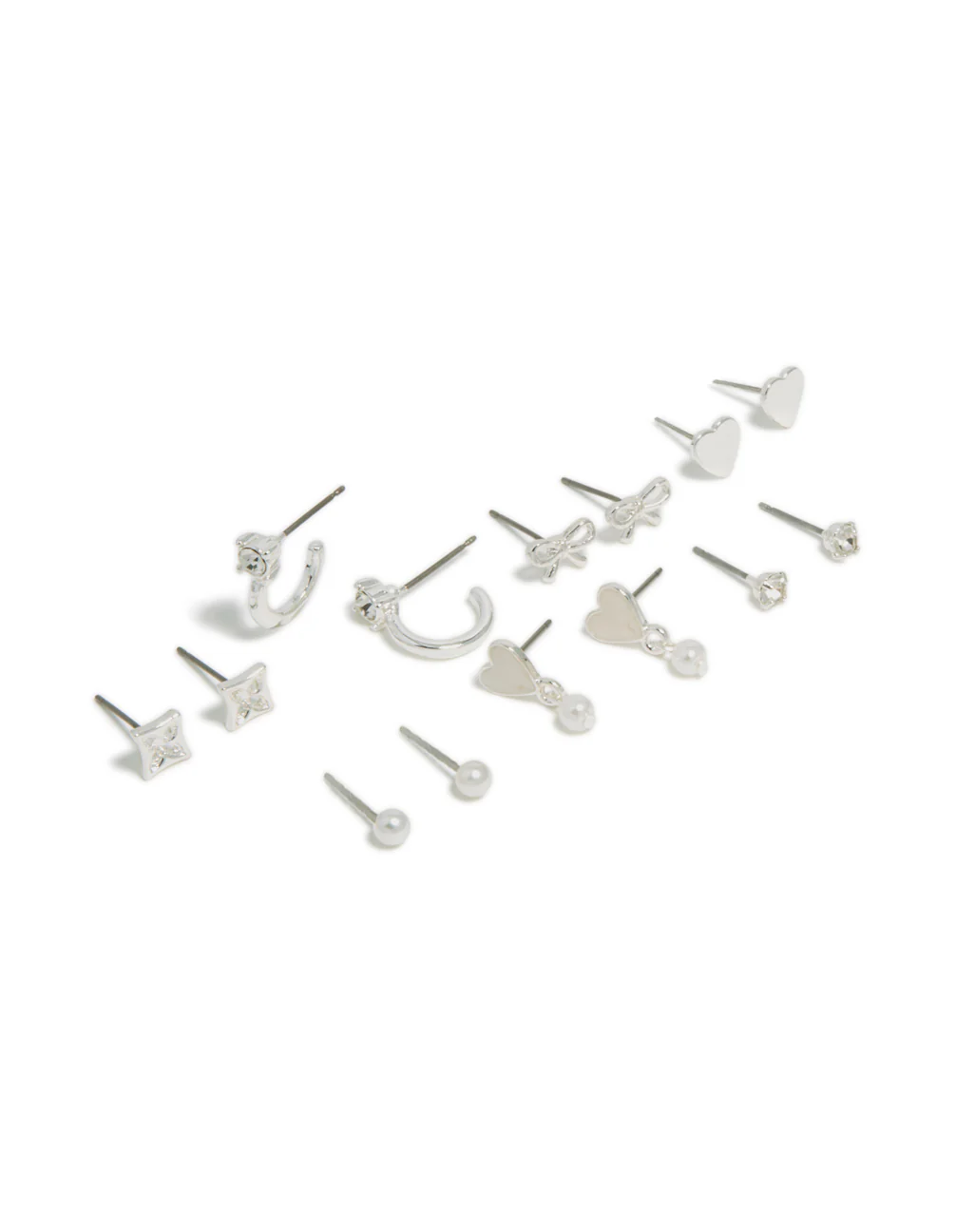 1074-silver-heart-pearl-studs-earrings-7-pack-1.webp Silver Heart & Pearl Studs Earrings 7-Pack