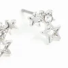 1076-silver-mini-star-cluster-stud-earrings-3.webp Silver Mini Star Cluster Stud Earrings