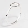 Silver Open Heart Ring