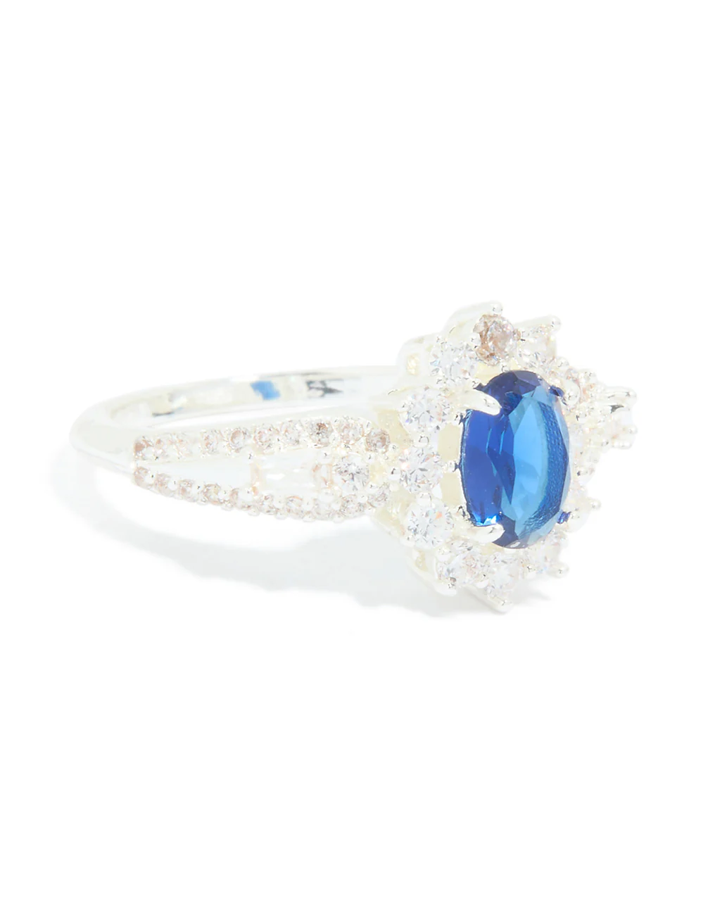 1089-s-m-s-m-variation-1.webp Silver Plated Blue Cubic Zirconia Centre Opulent Statement Ring