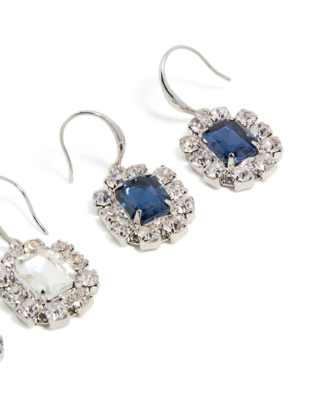 110-silver-clear-blue-diamante-hook-earrings-2-pack-5.webp Silver Clear & Blue Diamante Hook Earrings 2- Pack