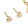 1142-waterproof-gold-plated-stainless-steel-cubic-zirconia-petal-earrings-2-pack-4.webp Waterproof Gold Plated Stainless Steel Cubic Zirconia Petal Earrings 2-Pack