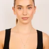 Waterproof Gold Plated Stainless Steel Diamante Mini Pavé Heart Earrings