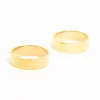 1155-m-l-m-l-variation-1.webp Waterproof Gold Plated Stainless Steel Double Cigar Band Rings 2-Pack