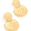 1156-waterproof-gold-plated-stainless-steel-double-shell-stud-drop-earrings-1.webp Waterproof Gold Plated Stainless Steel Double Shell Stud Drop Earrings