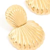 1156-waterproof-gold-plated-stainless-steel-double-shell-stud-drop-earrings-4.webp Waterproof Gold Plated Stainless Steel Double Shell Stud Drop Earrings
