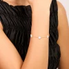 Waterproof Gold Plated Stainless Steel Flower Station Bracelet