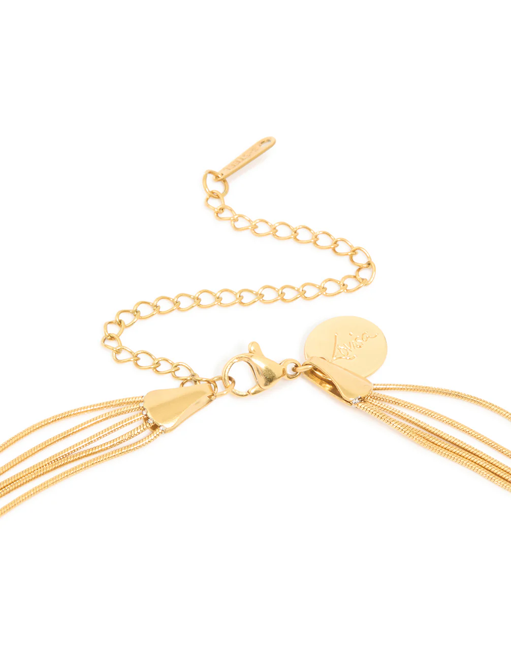 1168-waterproof-gold-plated-stainless-steel-multi-snake-chain-layered-necklace-3.webp Waterproof Gold Plated Stainless Steel Multi Snake Chain Layered Necklace