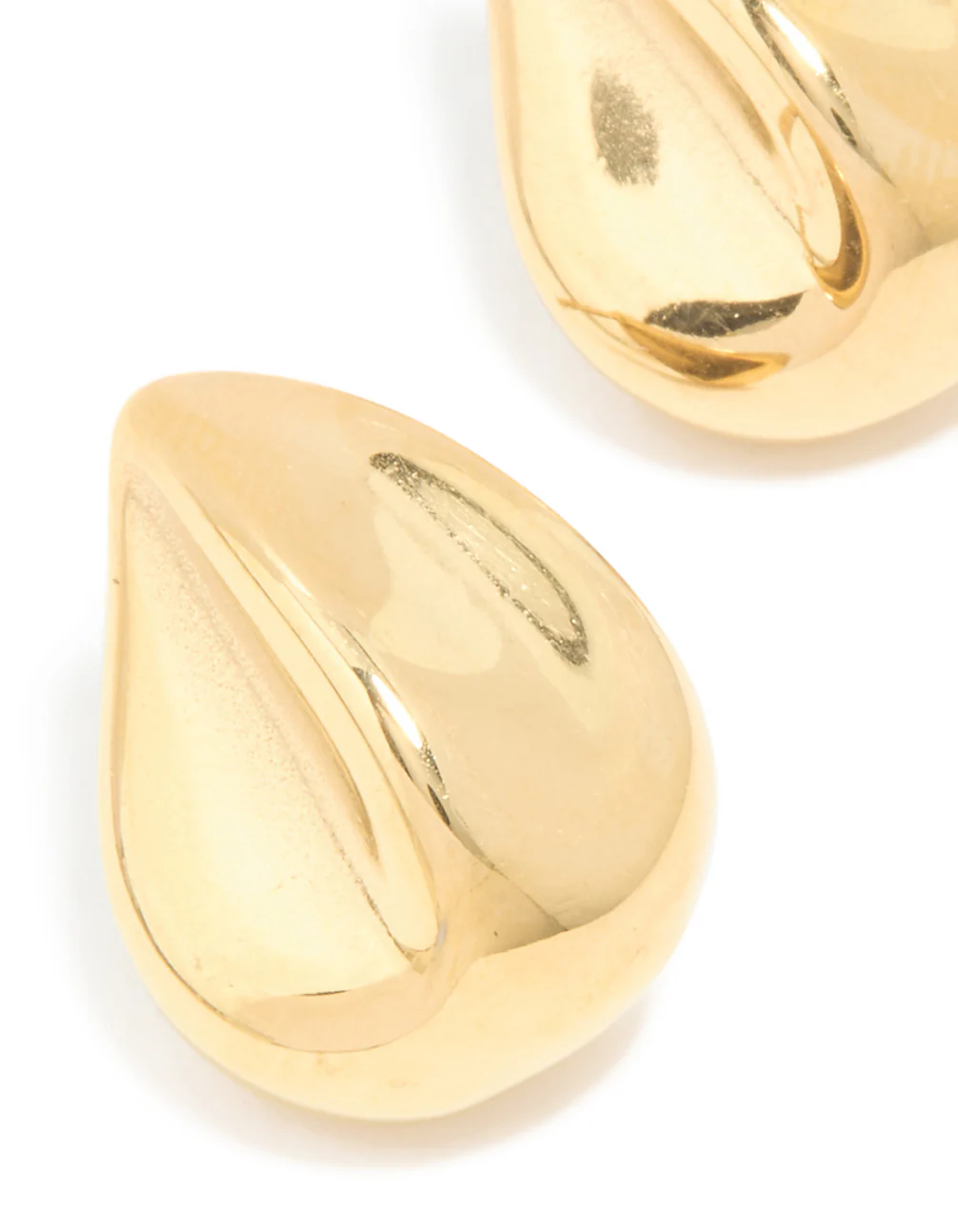 1171-waterproof-gold-plated-stainless-steel-organic-teardrop-stud-earrings-4.webp Waterproof Gold Plated Stainless Steel Organic Teardrop Stud Earrings