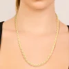 1182-waterproof-gold-plated-stainless-steel-teardrop-chain-link-necklace-1.webp Waterproof Gold Plated Stainless Steel Teardrop Chain Link Necklace