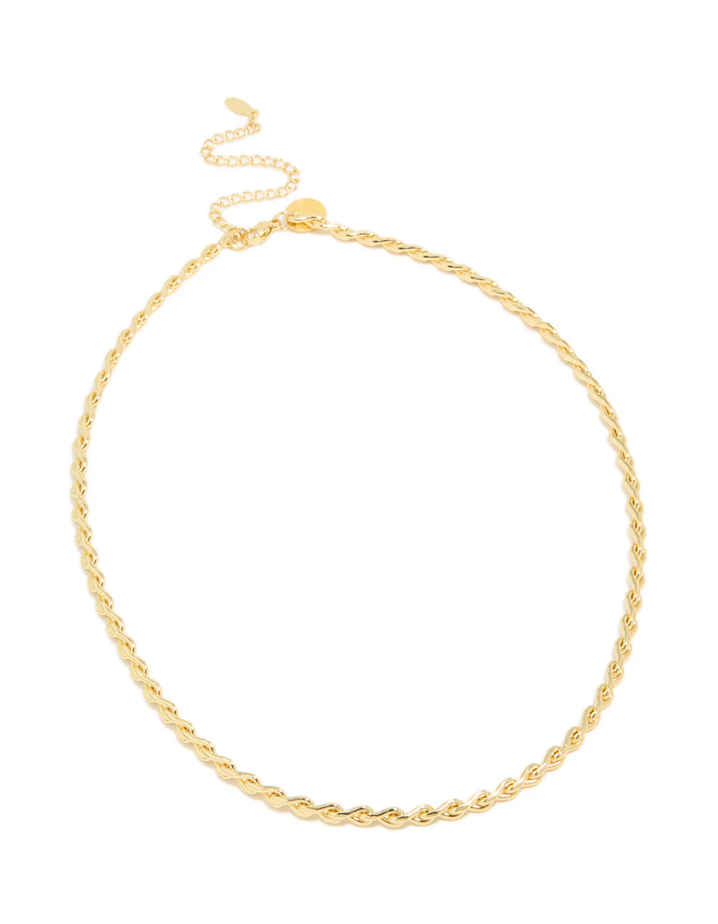 1182-waterproof-gold-plated-stainless-steel-teardrop-chain-link-necklace-4.webp Waterproof Gold Plated Stainless Steel Teardrop Chain Link Necklace