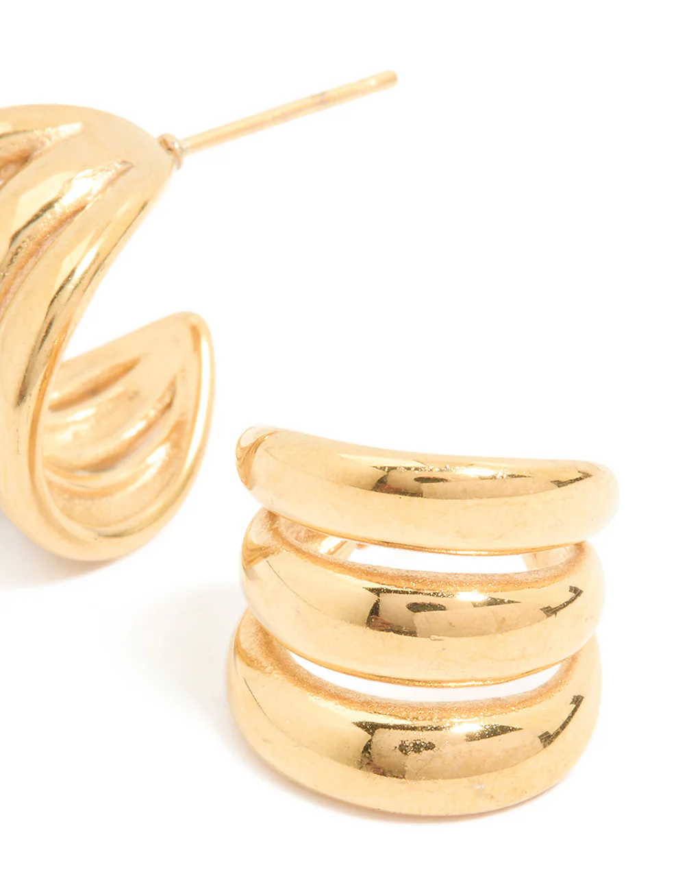 1186-waterproof-gold-plated-stainless-steel-triple-band-hoop-earrings-5.webp Waterproof Gold Plated Stainless Steel Triple Band Hoop Earrings
