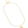 Waterproof Gold Plated Stainless Steel Virgo Circle Zodiac Sign Necklace