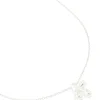 Waterproof Stainless Steel Large Bubble Letter K Necklace