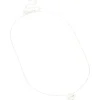 Waterproof Stainless Steel Large Bubble Letter K Necklace
